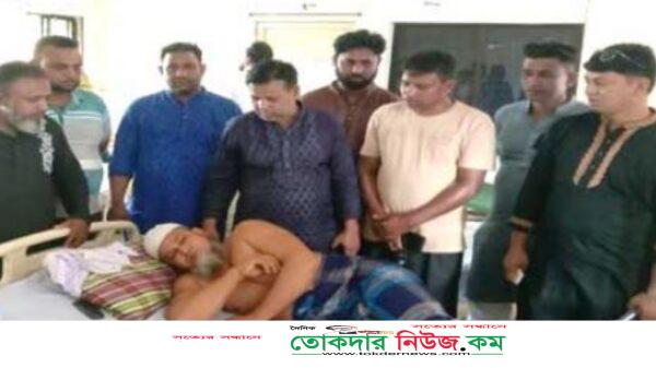 ছবি:দৈনিক তোকদার নিউজ পোর্টাল থেকে,মাদক ব্যবসায়ীকে পুলিশ আটক করায় ক্ষিপ্ত হয়ে মেম্বারের উপর হামলা